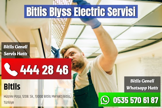 Bitlis Blyss Electric Servisi