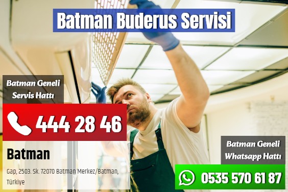 Batman Buderus Servisi