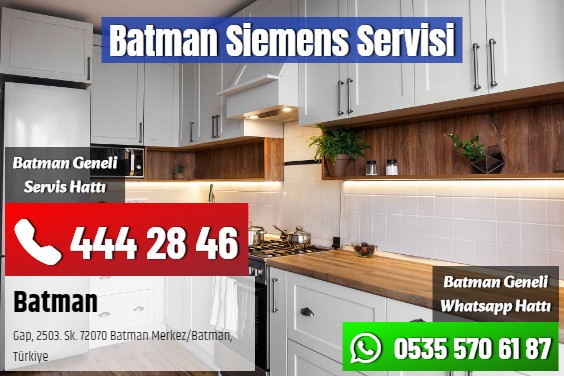 Batman Siemens Servisi