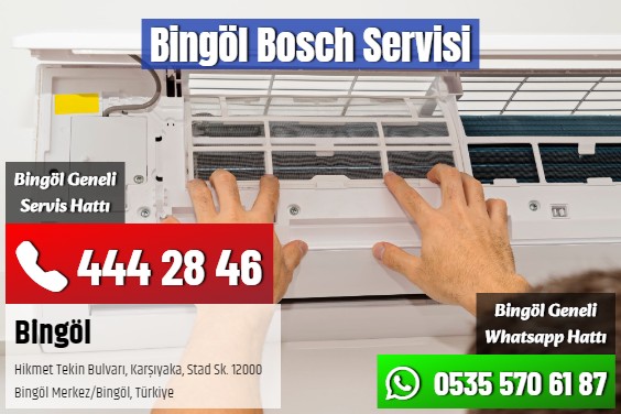 Bingöl Bosch Servisi