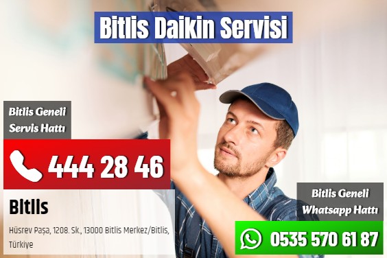 Bitlis Daikin Servisi