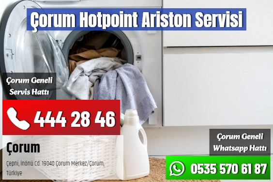 Çorum Hotpoint Ariston Servisi