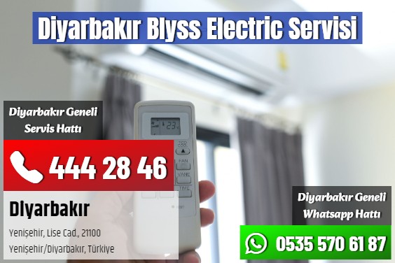 Diyarbakır Blyss Electric Servisi