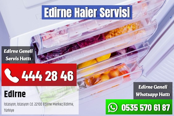 Edirne Haier Servisi