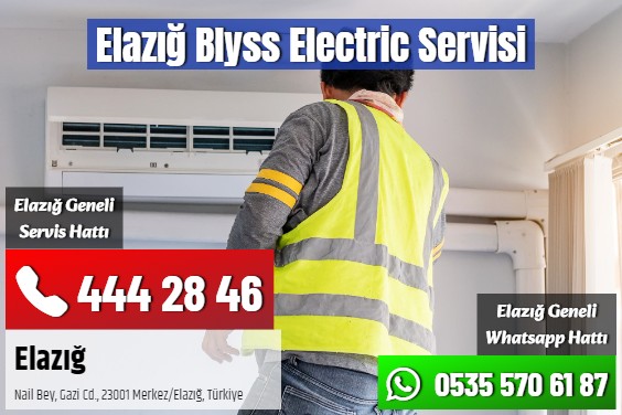 Elazığ Blyss Electric Servisi
