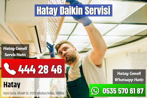 Hatay Daikin Servisi