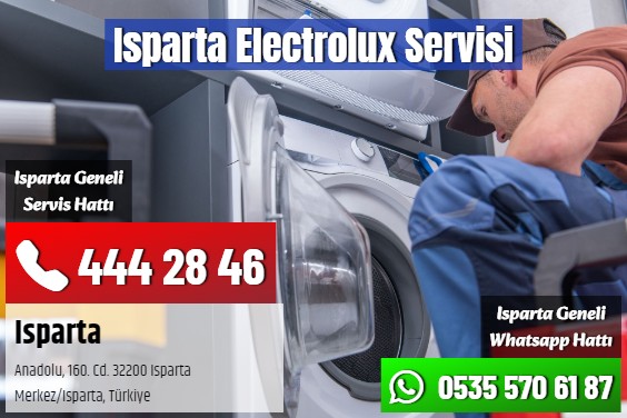 Isparta Electrolux Servisi