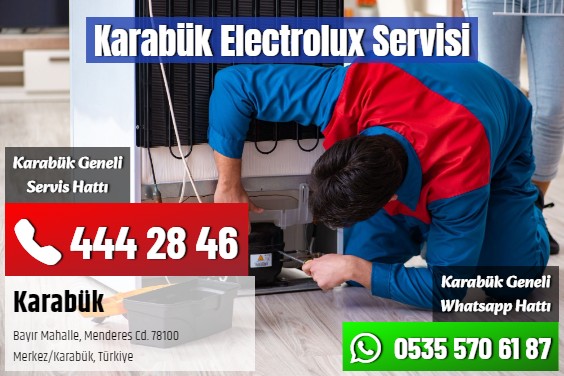 Karabük Electrolux Servisi