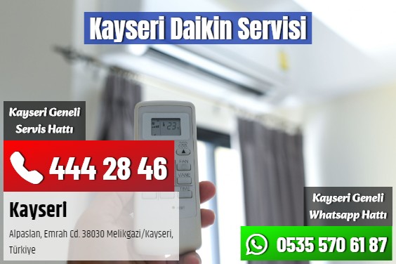 Kayseri Daikin Servisi