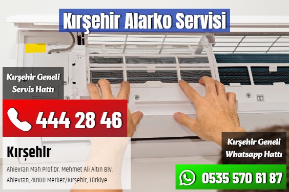 Kırşehir Alarko Servisi