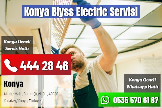 Konya Blyss Electric Servisi