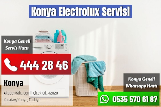Konya Electrolux Servisi
