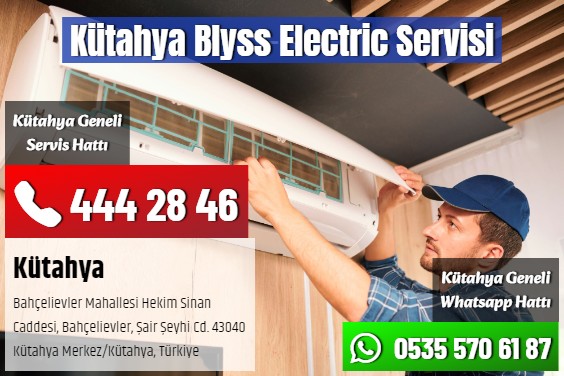 Kütahya Blyss Electric Servisi