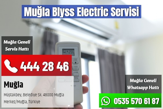 Muğla Blyss Electric Servisi
