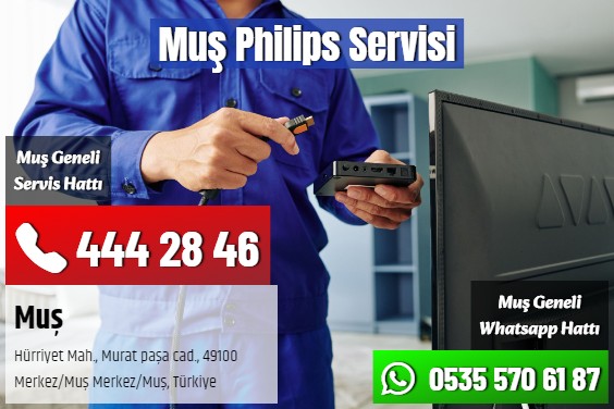 Muş Philips Servisi