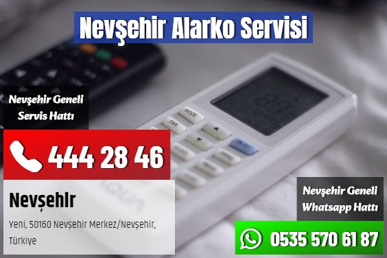 Nevşehir Alarko Servisi