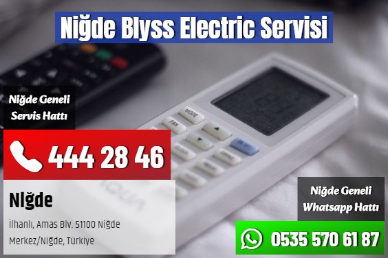 Niğde Blyss Electric Servisi