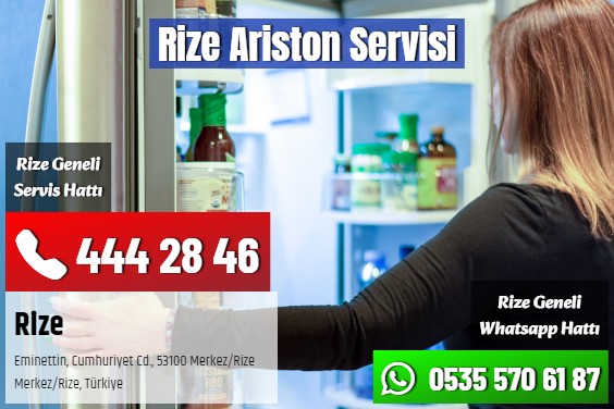 Rize Ariston Servisi