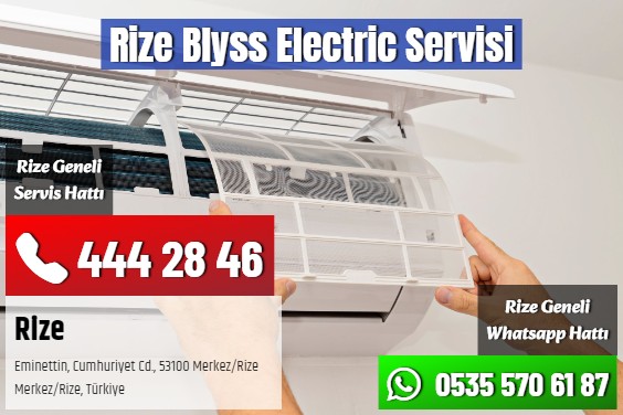 Rize Blyss Electric Servisi