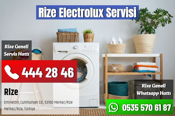 Rize Electrolux Servisi