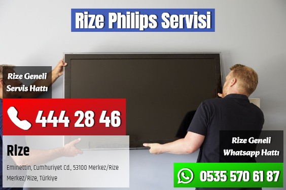 Rize Philips Servisi