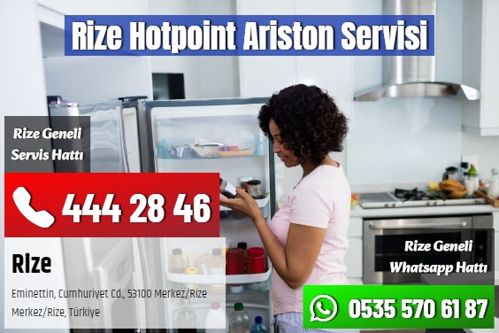 Rize Hotpoint Ariston Servisi
