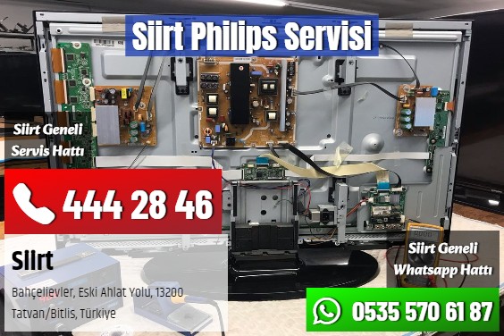 Siirt Philips Servisi