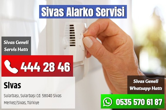 Sivas Alarko Servisi