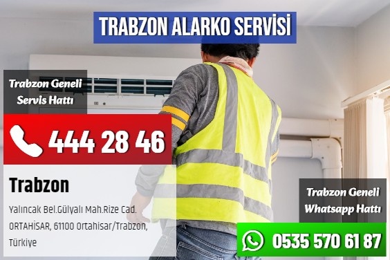 Trabzon Alarko Servisi