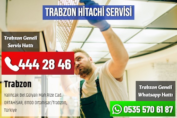 Trabzon Hitachi Servisi
