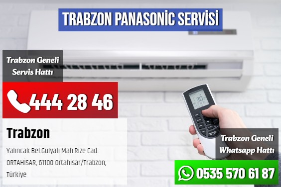 Trabzon Panasonic Servisi