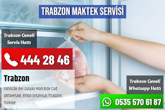 Trabzon MAKTEK Servisi