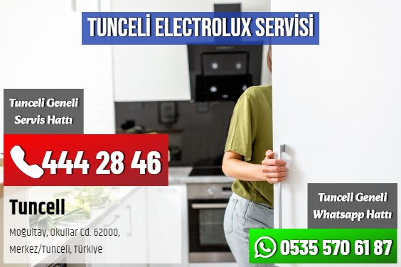 Tunceli Electrolux Servisi