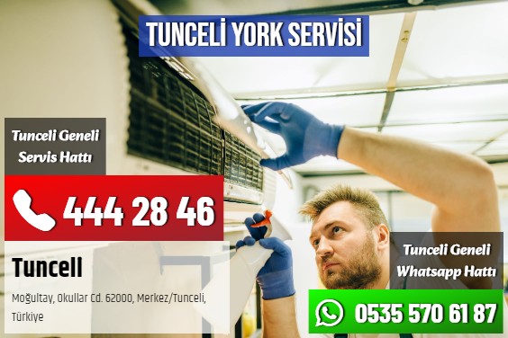 Tunceli York Servisi