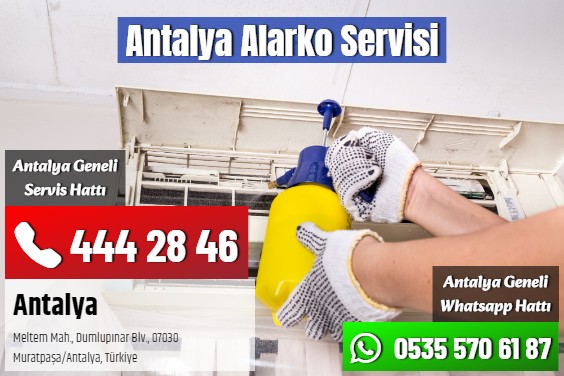 Antalya Alarko Servisi