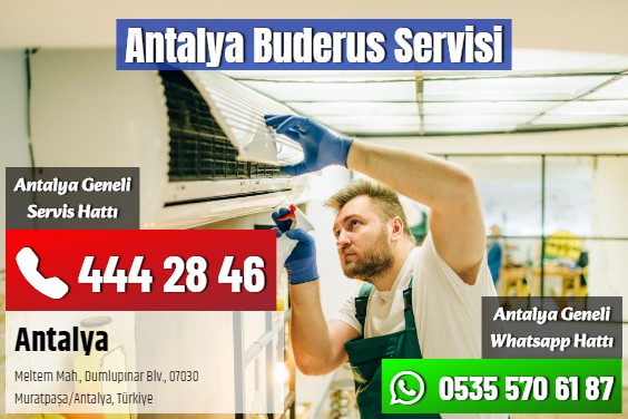 Antalya Buderus Servisi