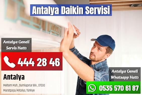 Antalya Daikin Servisi
