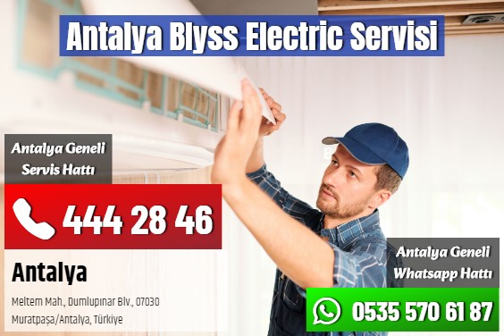 Antalya Blyss Electric Servisi
