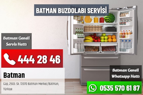 Batman Buzdolabı Servisi
