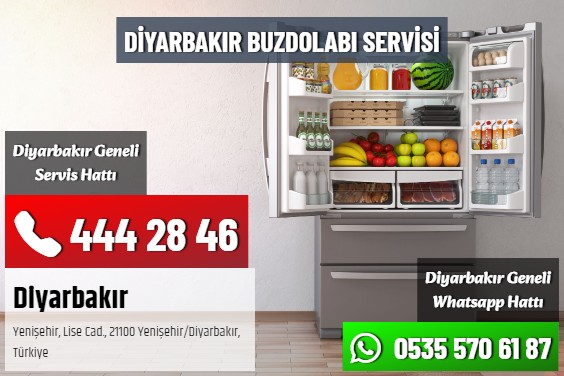 Diyarbakır Buzdolabı Servisi