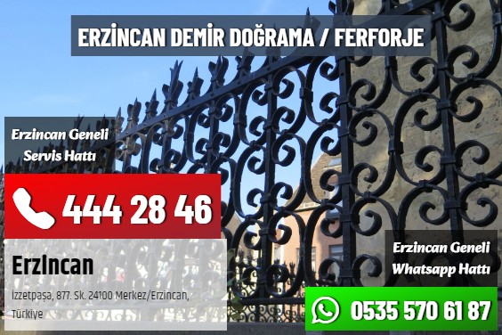 Erzincan Demir Doğrama / Ferforje