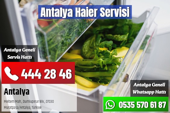 Antalya Haier Servisi