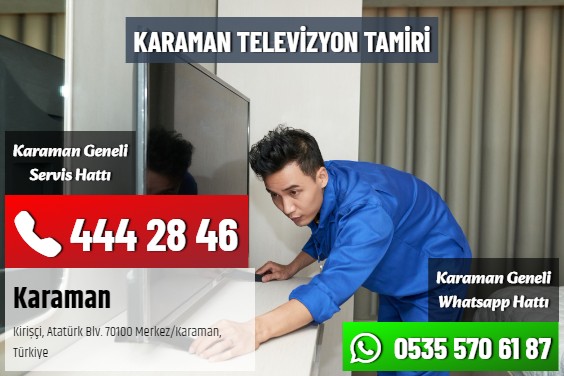 Karaman Televizyon Tamiri