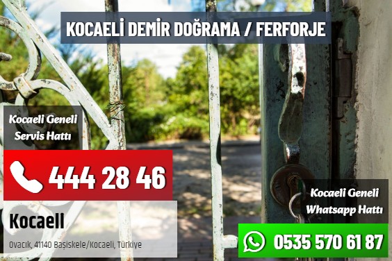 Kocaeli Demir Doğrama / Ferforje