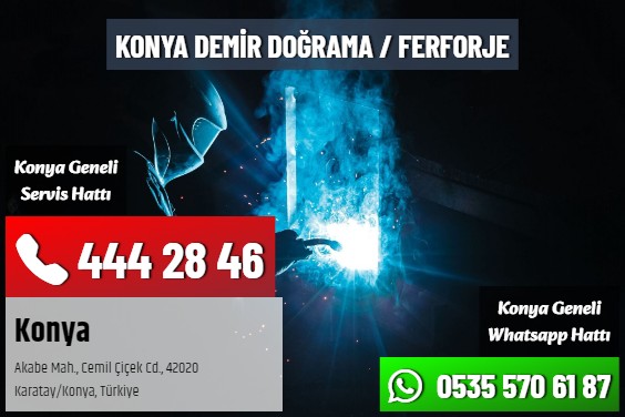 Konya Demir Doğrama / Ferforje