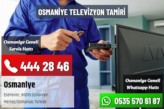 Osmaniye Televizyon Tamiri
