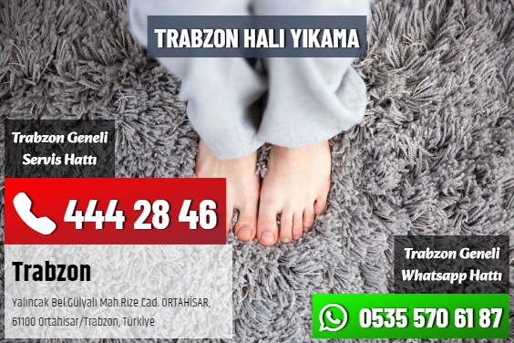 Trabzon Halı Yıkama
