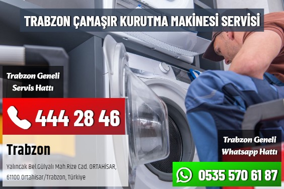 Trabzon Çamaşır Kurutma Makinesi Servisi